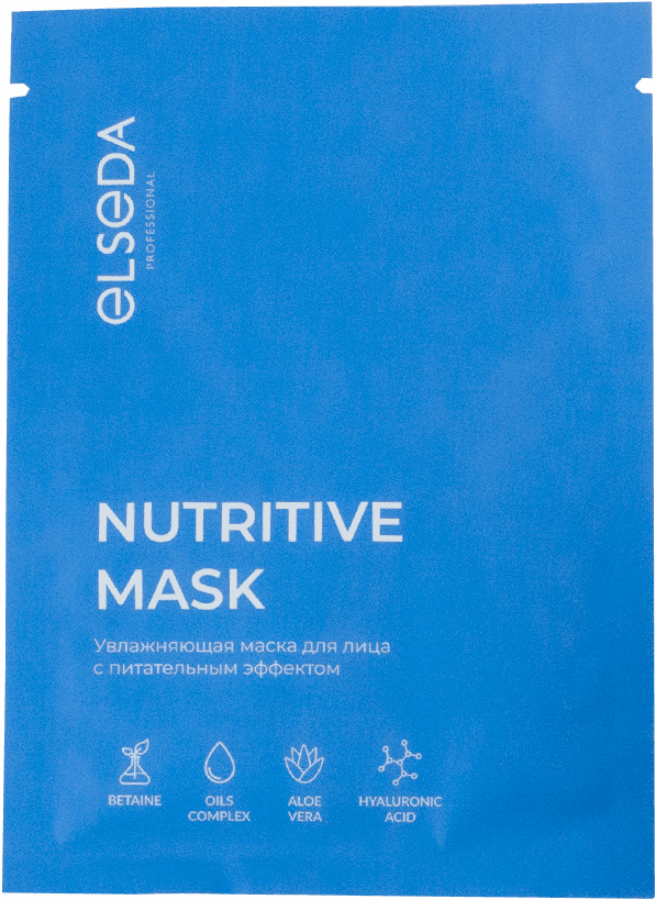 Тканевая маска для лица увлажняющая с питательным эффектом, 26 г