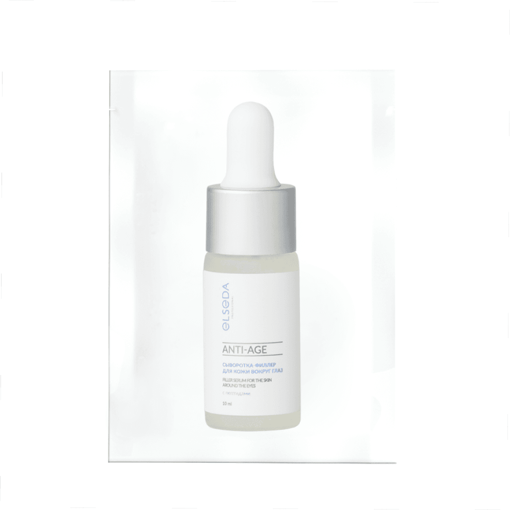 САШЕ Сыворотка-филлер для кожи вокруг глаз с пептидами "ANTI AGE" 2 мл