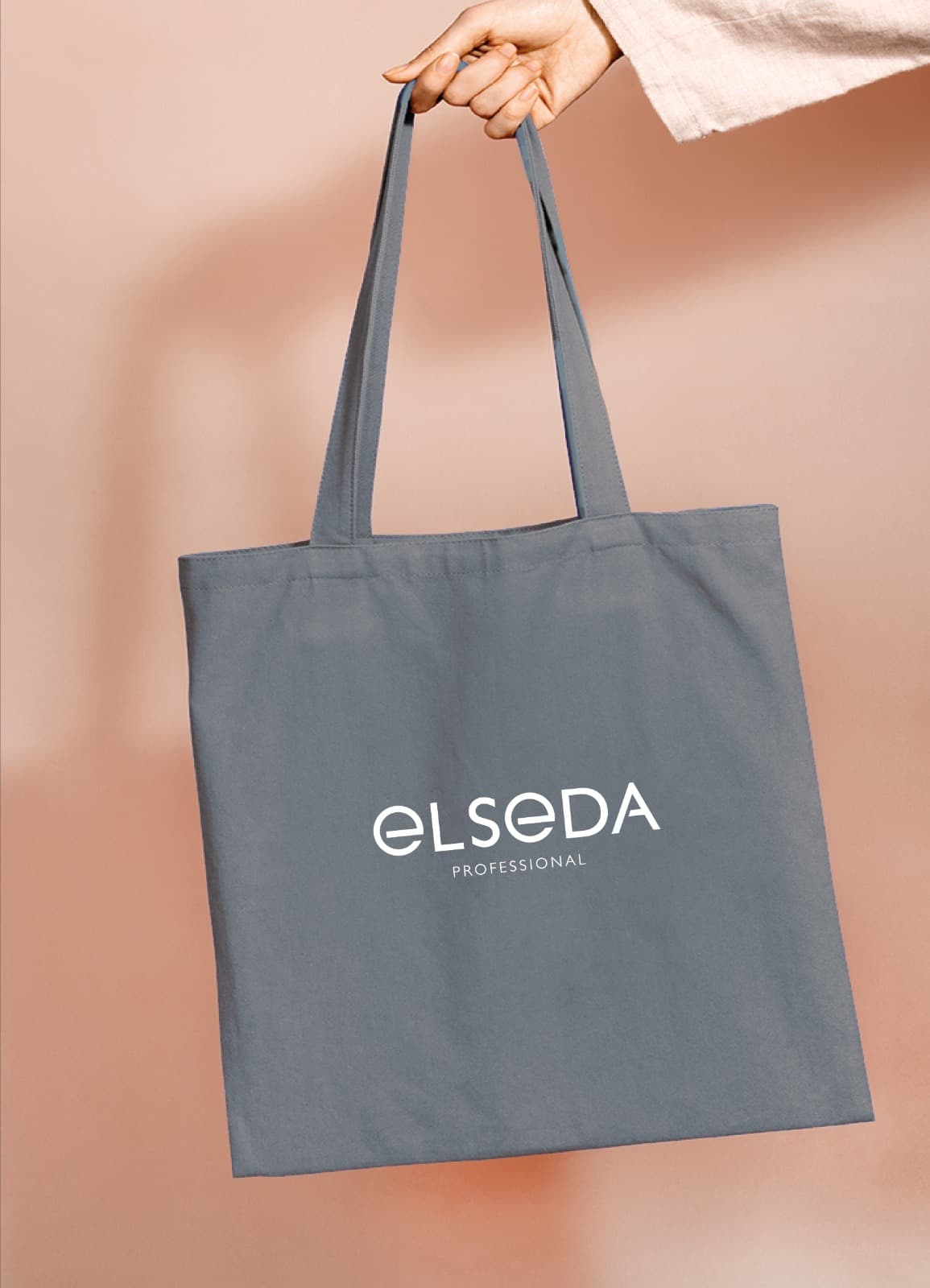 Шоппер "Elseda" серый