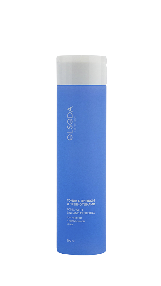 Тоник с цинком и пребиотиками для жирной и проблемной кожи 200 мл.