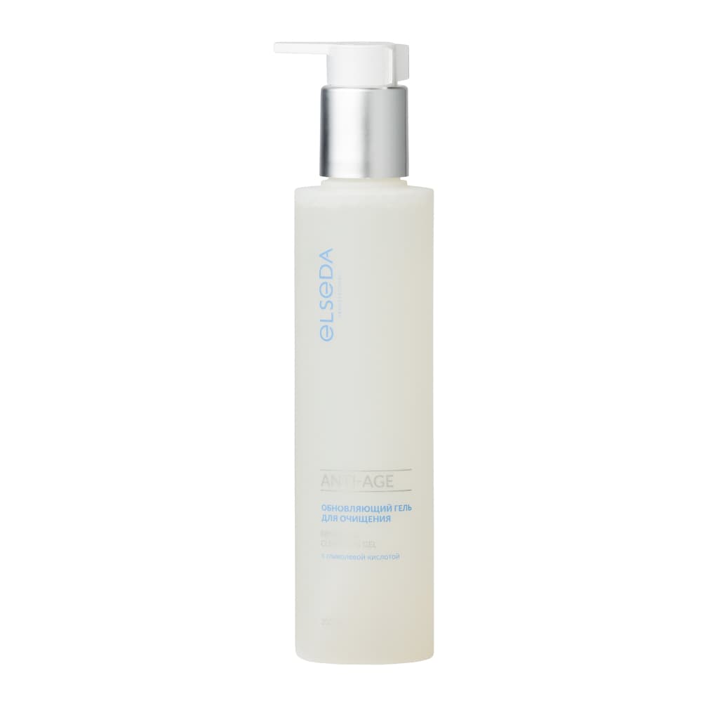 Обновляющий гель для очищения с гликолевой кислотой ANTI AGE 200 мл