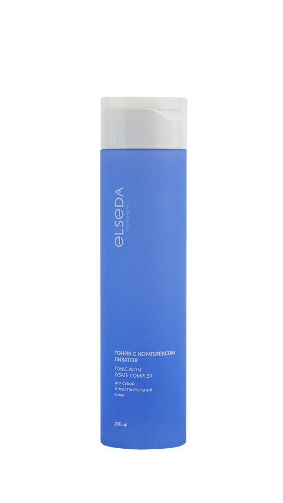 Тоник с комплексом лизатов для сухой и чувствительной кожи 200 мл.