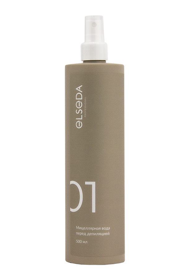 Мицеллярная вода перед депиляцией 500 мл. РЕБРЕНДИНГ